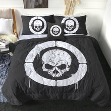 Load image into Gallery viewer, Skeleton Skull Coverlet