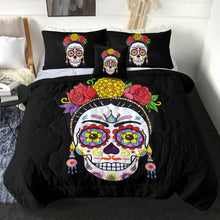 Load image into Gallery viewer, Skeleton Skull Coverlet