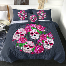 Load image into Gallery viewer, Skeleton Skull Coverlet