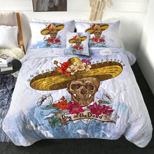 Load image into Gallery viewer, Skeleton Skull Coverlet