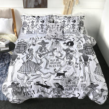 Load image into Gallery viewer, Skeleton Skull Coverlet