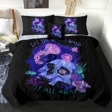Load image into Gallery viewer, Skeleton Skull Coverlet