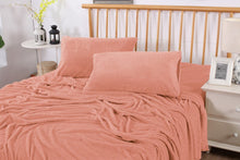 Load image into Gallery viewer, Teddy Fleece Sheet Set - Rose pink