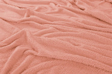 Load image into Gallery viewer, Teddy Fleece Sheet Set - Rose pink
