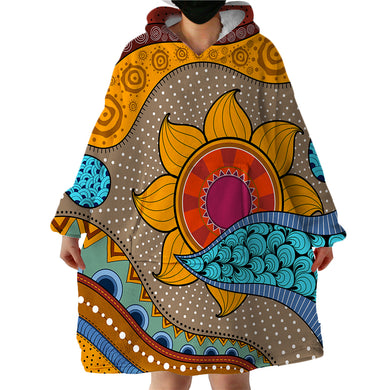 Blanket Hoodie - Aboriginal (Made to Order)