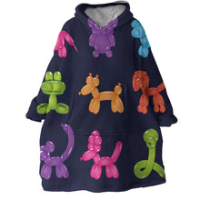 Load image into Gallery viewer, Blanket Hoodie - Balloon Dog (Made to Order)