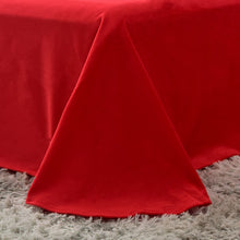 Load image into Gallery viewer, Fluffy Faux Mink & Velvet Fleece Quilt Cover Set - Vivid Red