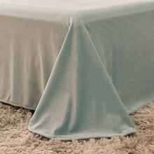Load image into Gallery viewer, Fluffy Faux Mink & Velvet Fleece Quilt Cover Set - Turquoise