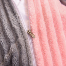 Load image into Gallery viewer, Soft Corduroy Velvet Fleece Quilt Cover Set - Pink Grey