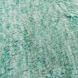 Fluffy Faux Mink & Velvet Fleece Quilt Cover Set - Green White
