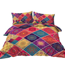 Load image into Gallery viewer, Mandala Quilt Cover Set - Morocco