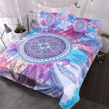 Load image into Gallery viewer, Mandala Quilt Cover Set - Dreaming