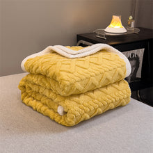Load image into Gallery viewer, Pineapple Fleece Blanket - Yellow
