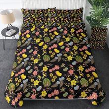 Load image into Gallery viewer, Mandala Quilt Cover Set - Night Garden
