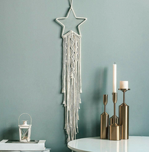 Load image into Gallery viewer, Macrame Dream Catcher - Star or Moon