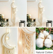 Load image into Gallery viewer, Macrame Dream Catcher - Star or Moon