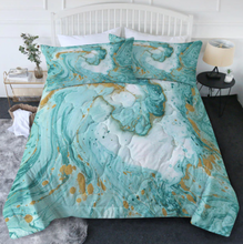 Load image into Gallery viewer, Marble Summer Comforter Coverlet