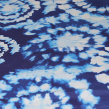 Load image into Gallery viewer, Rainbow Blue Tie Dye Quilt Cover Bedding Set