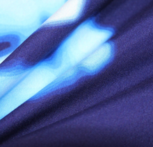 Load image into Gallery viewer, Rainbow Blue Tie Dye Quilt Cover Bedding Set