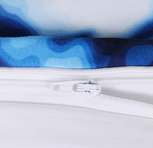 Load image into Gallery viewer, Rainbow Blue Tie Dye Quilt Cover Bedding Set