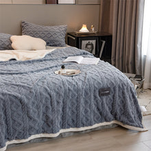 Load image into Gallery viewer, Pineapple Fleece Blanket - Grey