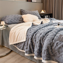 Load image into Gallery viewer, Pineapple Fleece Blanket - Grey