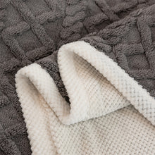 Load image into Gallery viewer, Pineapple Fleece Blanket - Charcoal