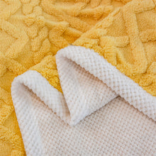 Load image into Gallery viewer, Pineapple Fleece Blanket - Yellow