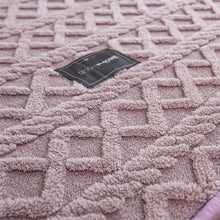 Load image into Gallery viewer, Pineapple Fleece Fitted Sheet - Purple