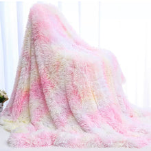 Load image into Gallery viewer, Rainbow Fluffy Blanket
