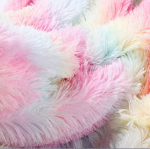 Load image into Gallery viewer, Rainbow Fluffy Blanket