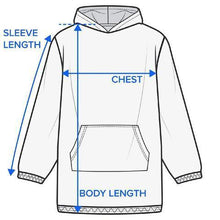 Load image into Gallery viewer, Blanket Hoodie - Street Music (Made to Order)