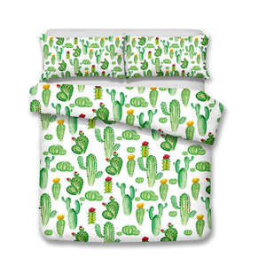 Cactus Party Duvet Cover Set