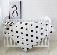 Load image into Gallery viewer, Pluses 3Pcs Baby Bedding Set - 100% cotton