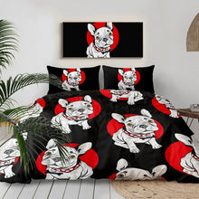 Load image into Gallery viewer, Customised French Bulldog Quilt Cover Set - Various Styles