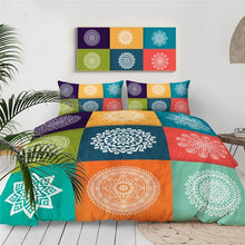 Load image into Gallery viewer, Mandala Quilt Cover Set - Many Styles