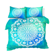 Load image into Gallery viewer, Mandala Quilt Cover Set - Many Styles