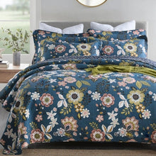 Load image into Gallery viewer, Cotton Bedspread Set 3pcs Taiani