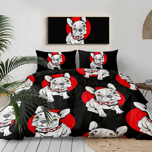 Customised French Bulldog Quilt Cover Set - Various Styles