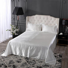 Load image into Gallery viewer, Satin Flat Sheet or Pillowcases - Various Colours