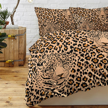 Load image into Gallery viewer, Leopard Bedding Set