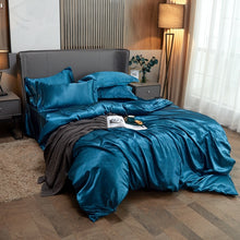 Load image into Gallery viewer, Satin Bedding Set - Royal Blue