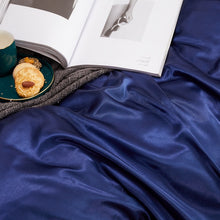 Load image into Gallery viewer, Satin Bedding Set - Navy