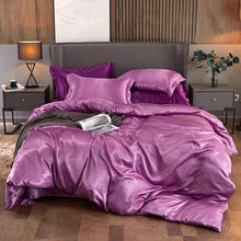 Load image into Gallery viewer, Satin Bedding Set - Deep Pink