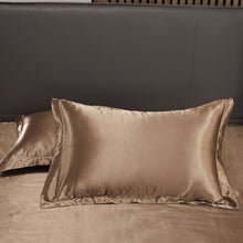 Load image into Gallery viewer, Satin Bedding Set - Old Gold