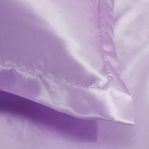 Satin Bedding Set - Violet