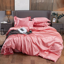 Load image into Gallery viewer, Satin Bedding Set - Peach