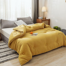Load image into Gallery viewer, Brushed thermal Quilt Comforter - Golden