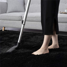 Load image into Gallery viewer, Fluffy Large Area Rug - Black