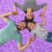 Load image into Gallery viewer, Fluffy Large Area Rug - Purple